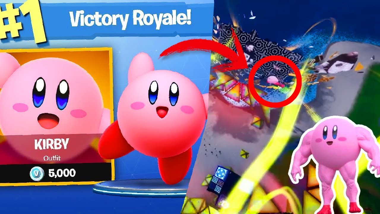Por que aparecio KIRBY en FORTNITE!?NINTENDO x FORTNITE? YouTube