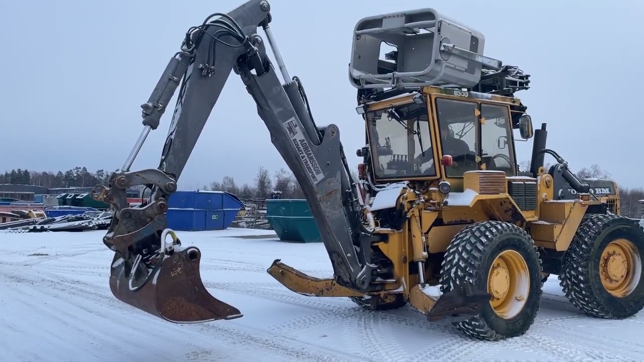 Traktorgrävare Volvo BM 6300