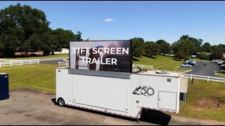37' LED Screen Trailer with Stage