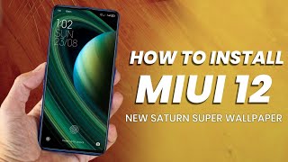 Install MIUI 12 NEW Super Saturn Live Wallpaper on any Android [NO ROOT] screenshot 3