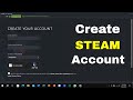 How to create a steam account 2024