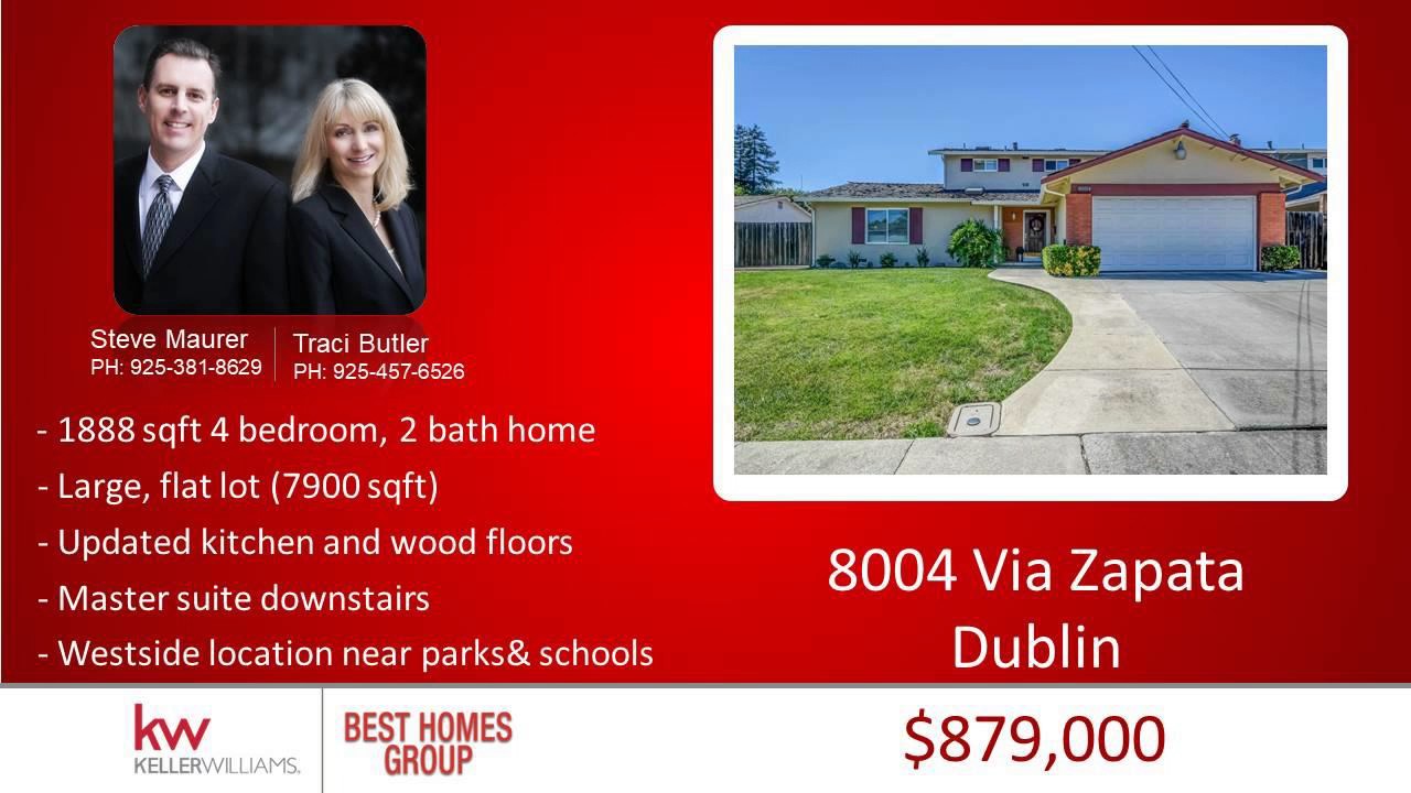 Homes for sale in Dublin, CA with 4 bedrooms YouTube
