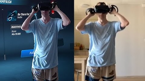 Beat Saber, Mixed Reality without greenscreen