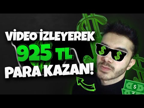 VİDEO İZLEYEREK GÜNDE 11 DAKİKADA 32$/(925TL) PARA KAZAN! 💸 - İnternetten Para Kazanma | Para Kazan