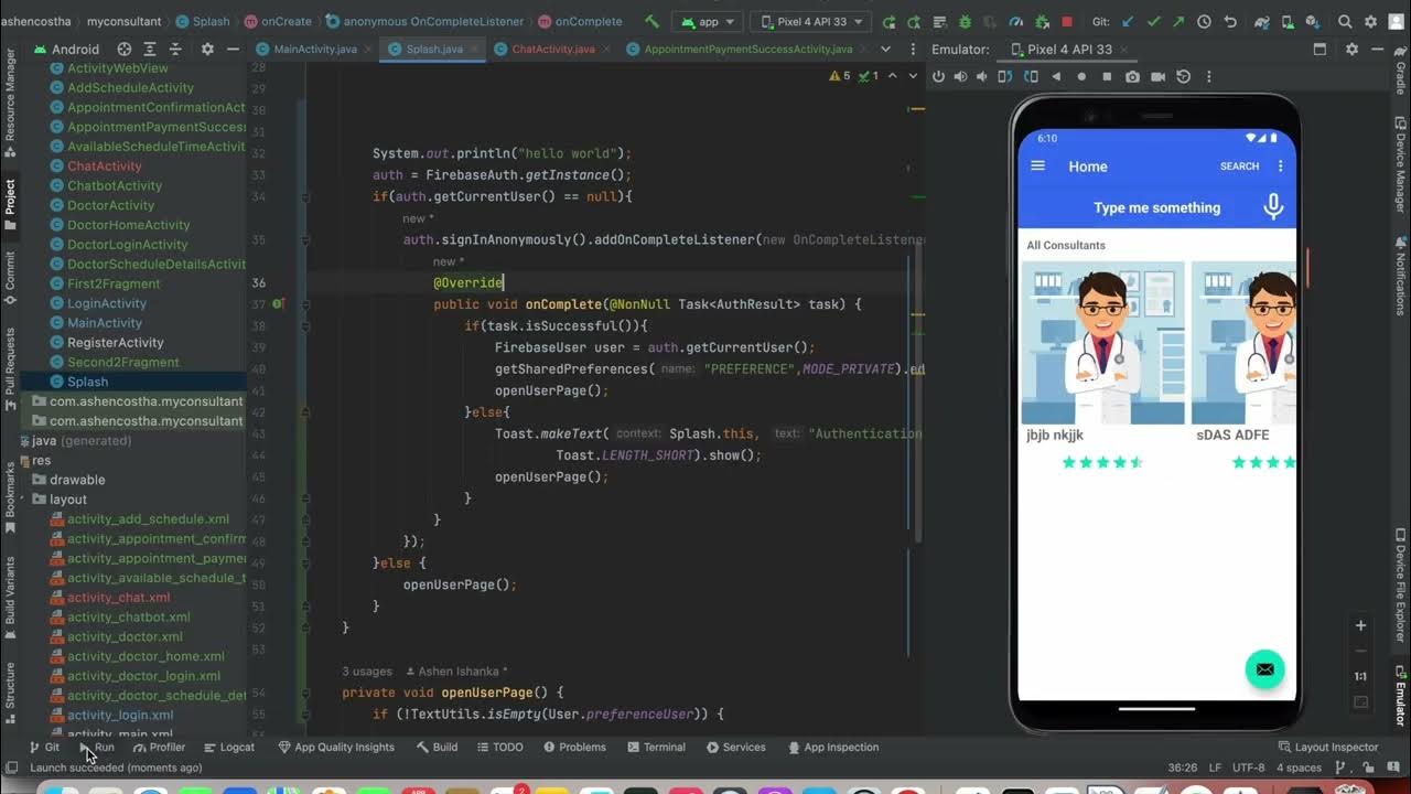 How to use () in Android Studio to print an variable or  object | Check values - YouTube