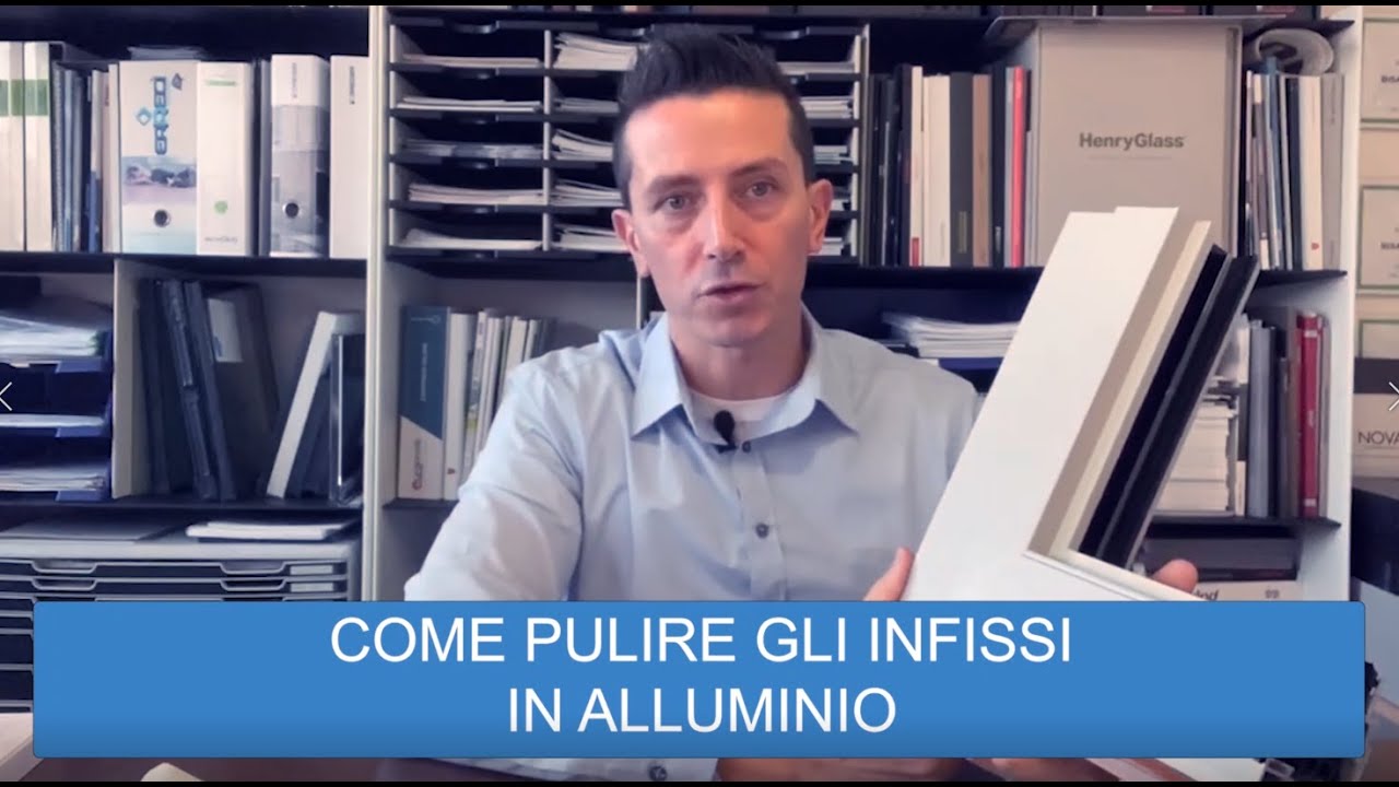 Come pulire gli infissi in alluminio - Futura Infissi