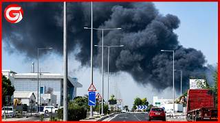 Iran Yajibu Vikali  Yashambulia Kituo Kuu Cha Jeshi La Marekani Bahrain makombora Yatua Kuwait