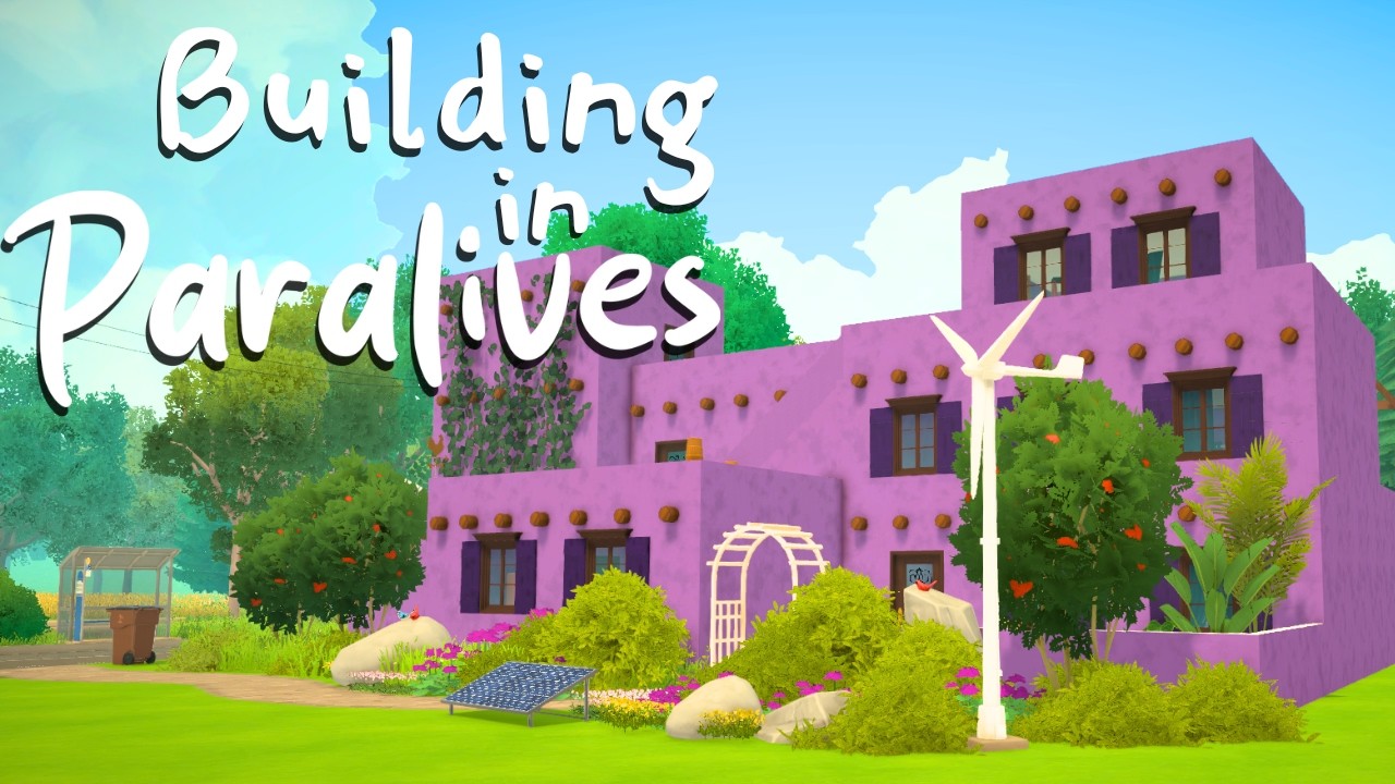 Building in Paralives - Can We Finish My Purple Adobe?