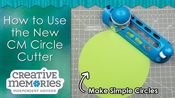 Creative Memories Circle Cutter Demo