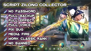 New Patch | Script Zilong Collector | No password [MediaFire]