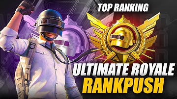 DAY 1- VANGUARD TO LEGEND RANK PUSH / TOP 10 PUSH #ultimateroyal #bgmilive #bgmi