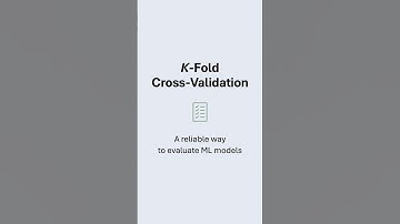 🛡️ K-Fold Cross-Validation Explained | Machine Learning Made Simple  #aiinfinance #education