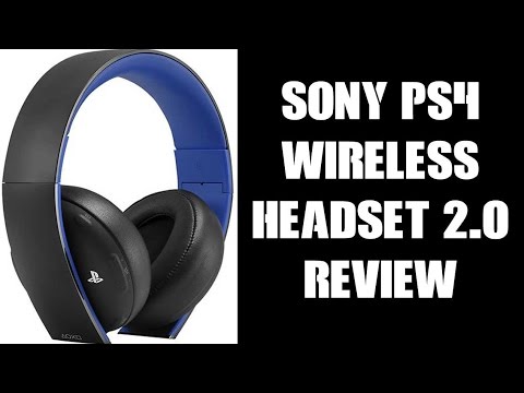 specify federation waterfall Sony PlayStation PS4 Wireless Stereo Headset 2.0 / Gold Review - YouTube