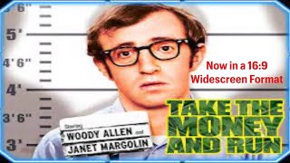 Take the Money and Run (1970) Woody Allen | Janet Margolin -  16:9 Widescreen