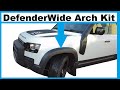 We Fit Our All New Land Rover Defender With Extended Wheel Arch Protection Kit VPLEP0379