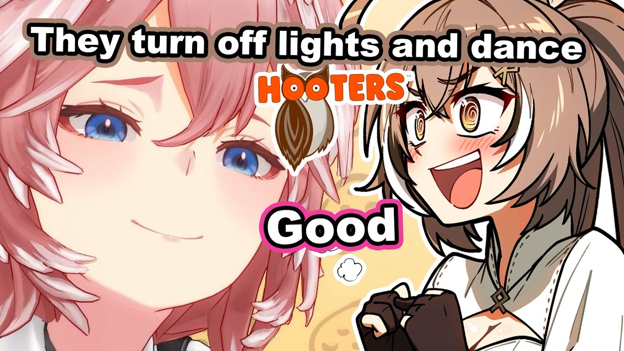 Mumei Scrambled Eggs Brain teach Lui-Nee about Hooters  |  『Hololive』