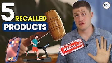 Top 5 Product Recalls: Personal Injury Risks!