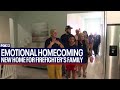 Fallen firefighter’s family gets mortgage-free home