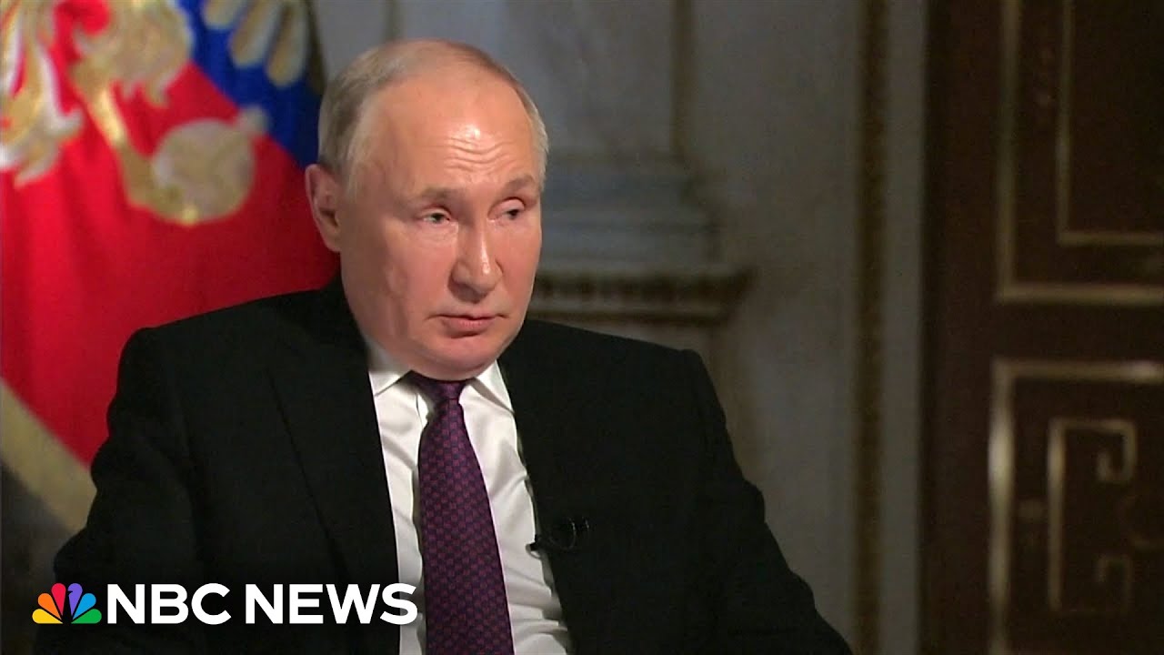 President Putin says Russia is ready for a nuclear war President Putin says Russia is ready for a nuclear war