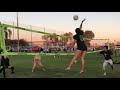 Kahea & Korin Cuico Grass Volleyball Highlights