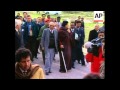 SOUTH AFRICA: LIBYAN LEADER MOAMMAR GADHAFI VISIT (2)