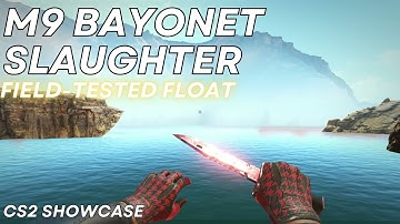 M9 Bayonet Slaughter (Field-Tested) | CS2 Skin Showcase #1456