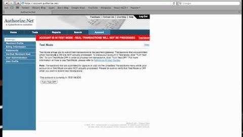 authorize net setup