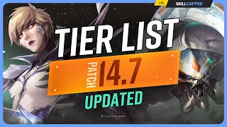 NEW UPDATED TIER LIST for PATCH 14.7 - League of Legends by Skill Capped Challenger LoL Guides 193,323 views 1 month ago 10 minutes, 40 seconds