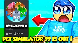 PET SIMULATOR 99 IS OUT AND IT'S THE BEST GAME EVER!