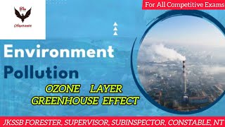 Live quiz on Environmental Pollution, Ozone Layer,Greenhouse Effect |Class 3| For all exams| #jkssb