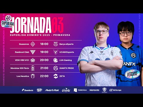 J3 - FASE REGULAR - SUPERLIGA DOMINO'S - PRIMAVERA 2025