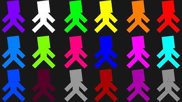 Stickman RTTB Run Race ASMR In Algodoo - Algicosathlon Day 18