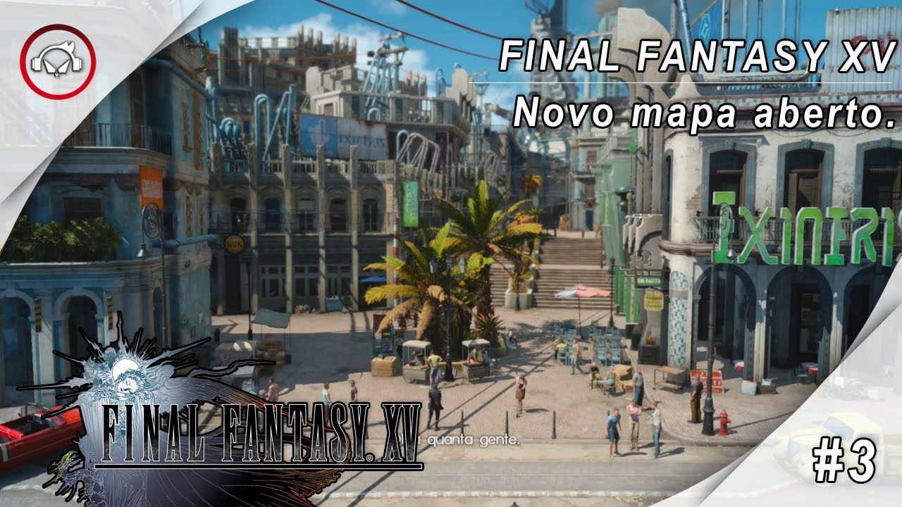 Miniatura do vídeo Final Fantasy XV Windows 10, Novo mapa aberto #3  @1080p (30ᶠᵖˢ) FULL HD ✔ PT-BR