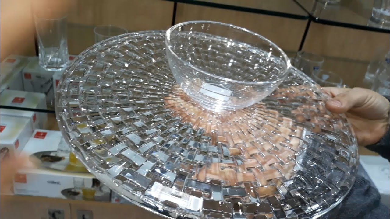 الكريستال وأطقم الكاسات والكبايات فى زهران