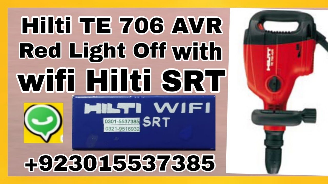Hilti TE 706 AVR Red Light Reset With WiFi SRT service Reset Tool 2-year-maserati-maintenance-warning-contest-winner-announced-youtube