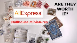AliExpress Dollhouse Miniatures Review + Tutorial