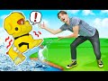 Игрушки Щенячий Патруль - Крепыш тонет! Как его спасти? Детское видео Paw Patrol