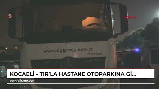 Kocaeli - TIR'la hastane otoparkına girdi; alkollü çıktı, uyuşturucu madde ele geçirildi