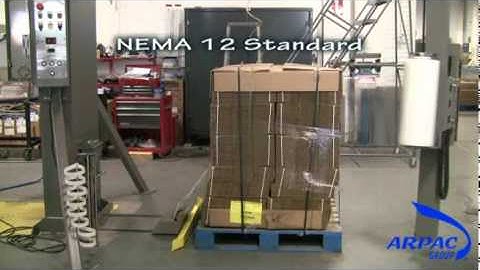 Electro Wrap - Floor Mounted Rotary Tower Stretch Wrapper