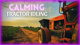 Farm Tractor Engine Idling ASMR | Satisfying Sounds For Sleep And Relaxation | 2hrs