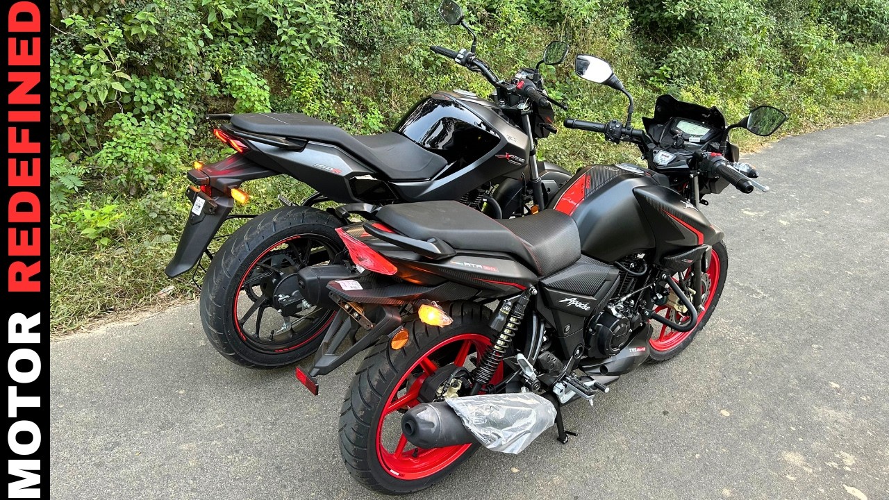 Hero Rtr All New 2024 Hero Xtreme 160R 2V Stealth Edition Vs TVS Apache RTR 160 ...