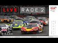 LIVE | Race 2 | Misano | Fanatec GT Europe 2024 (English)