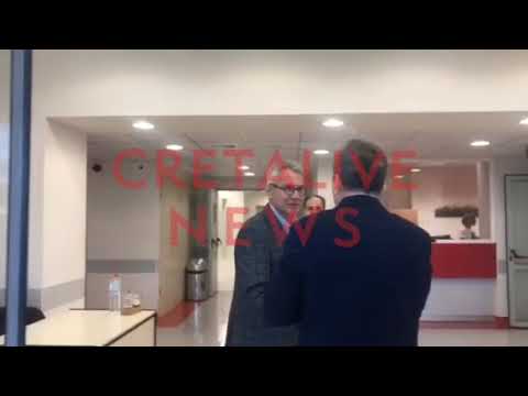Στο Βενιζέλειο ο υπουργός Υγείας, Μιχάλης Χρυσοχοΐδης