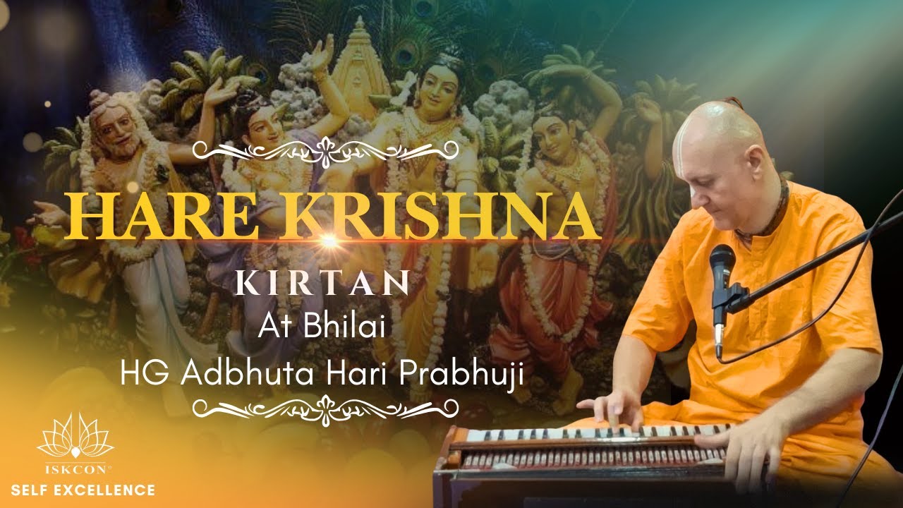 Hare Krishna Kirtan At Bhilai | HG Adbhuta Hari Das | ISKCON Kirtan | 31st July, 2025