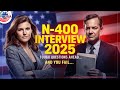 2025 New, Real Interview of U.S. Citizenship, N-400 Naturalization Interview and Test #uscis #usa