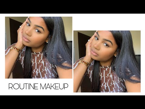 GRWM : ROUTINE MAKEUP SIMPLE, RAPIDE ET EFFICACE POUR ALLER EN COURS, AU TRAVAIL… | KNLST