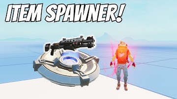 A Guide on how to use the Item Spawner In Fortnite Creative