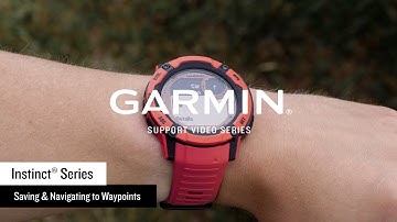 Garmin Support | Instinct® Series | Waypoints