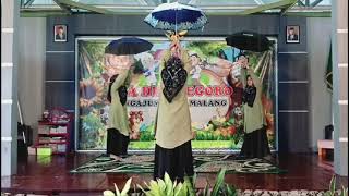 Tari Payung  tutorial tari anak ra diponegoro ngajum