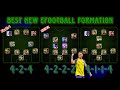 Top 10 hidden formations update in efootball 2024 mobile  424 formation available 